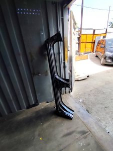 Порог левый металлический HONDA FIT