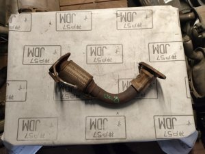 Труба приёмная HONDA ACCORD