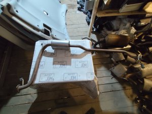 Резонатор глушителя HONDA FIT