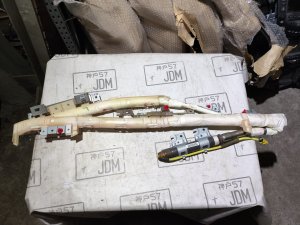 Боковая airbag шторка левая HONDA ACCORD