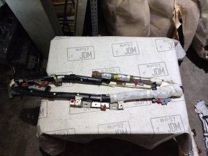 Боковая airbag шторка правая HONDA ACCORD