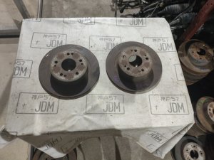 Задние тормозные диски HONDA ACCORD