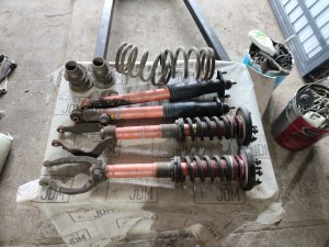 Комплект стоек тюнинг Tanabe RA6 RA7 HONDA ODYSSEY