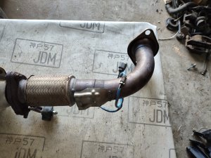 Труба приёмная HONDA ACCORD