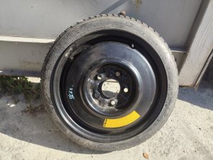Запаска банан T115/70D15 MAZDA AXELA