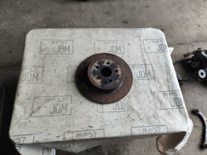 Задний правый тормозной диск TOYOTA WISH 4WD