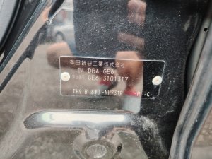 HONDA FIT GE6 2012
